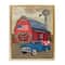 Stupell Industries Vintage Americana Barn Floater Framed Art